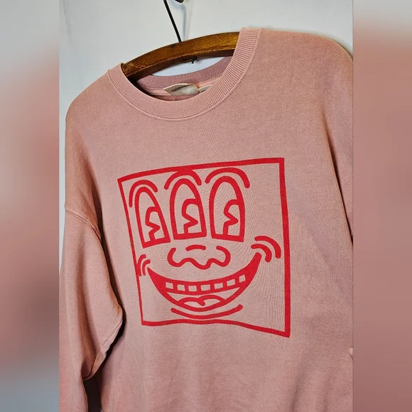 Keith Haring Pink Sweater - Picture 6 of 6